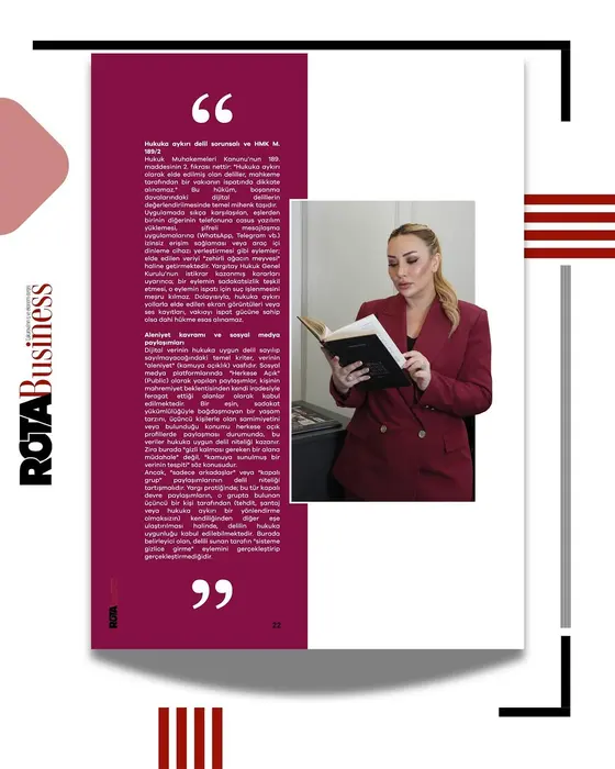 Rota Business — The Role of Digital Footprints in Divorce Cases: Social-Media Posts — Evidence or Violation?, 2